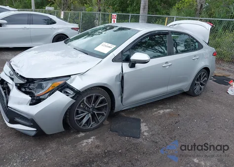 2020 Toyota Corolla Se z USA, uszkodzony, nr VIN 5YFS4RCE3LP042973